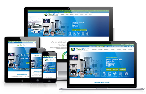 GenEon's Responsive New Website