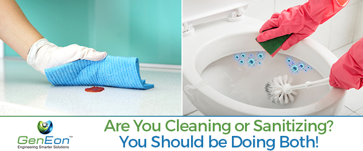 what s the difference between cleaning and sanitizing