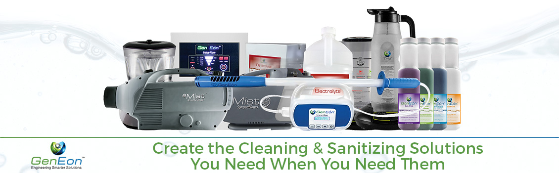 Create the Cleaning & Sanitizing Solutions You Need When You Need Them