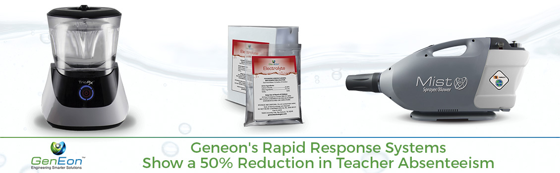 Geneon's Rapid Response Systems Show A 50% Reduction in Teacher Absenteeism