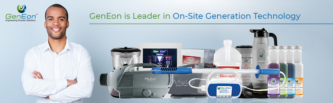 Create Safe On-Site Generated Solutions On Demand With GenEon. GenEon is Leader in On-Site Generated Technology