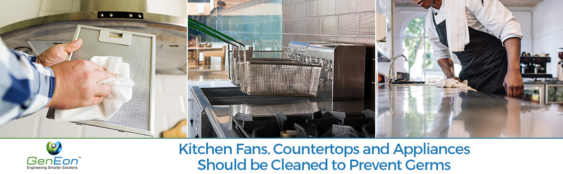 Cleaning Kitchen Fans, Countertops and Appliances