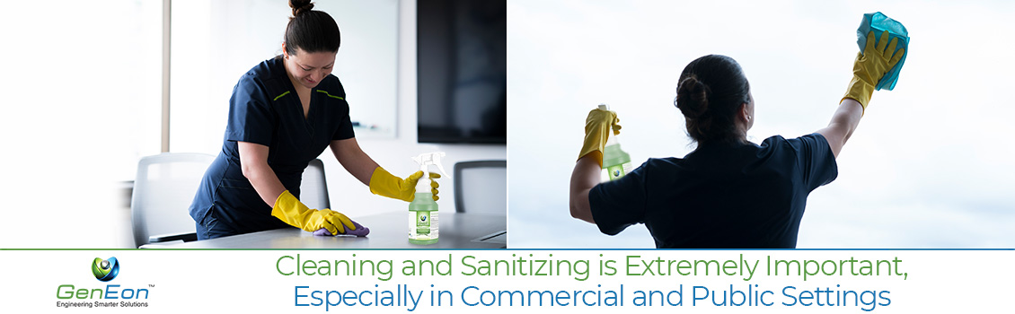 Cleaning and Sanitizing Commercial Settings