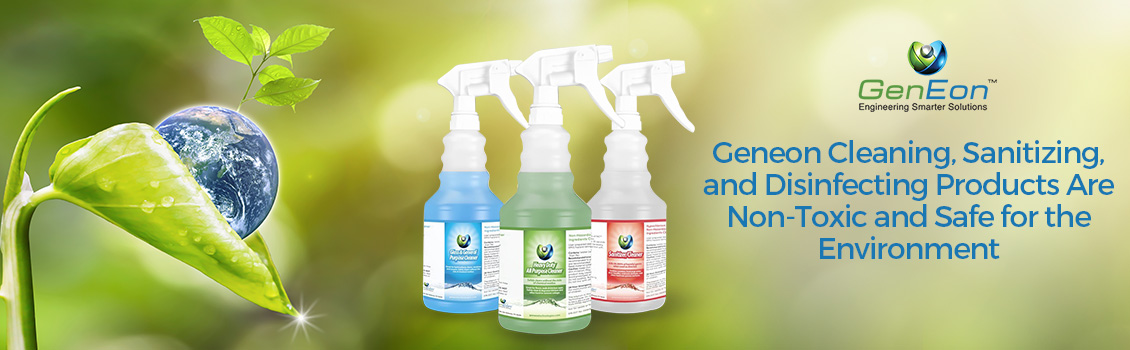 GenEon's Non-Toxic and Eco-Friendly Products Use Activated Water Non-Toxic and Eco-Friendly Products Made with Activated Water