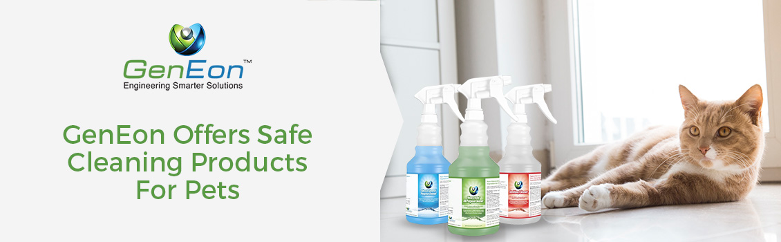 GenEon Offers Safe Cleaning Products for Pets