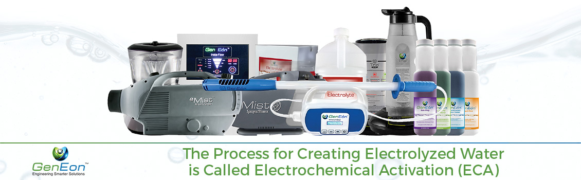 The Process for Creating Electrolyzed Water is Called Electrochemical Activation (ECA)