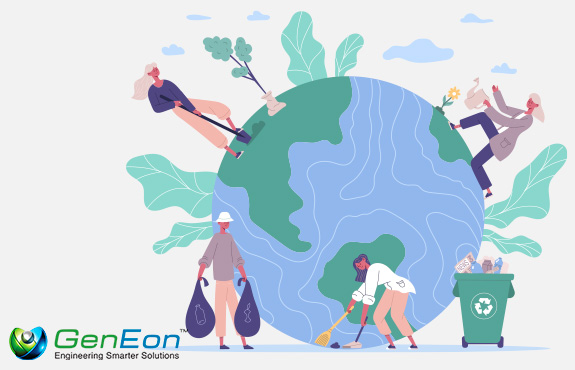 People Cleaning Planet, Representing GenEon's Webinar Event: The Future of Green Cleaning and Sustainable Organization Post-COVID