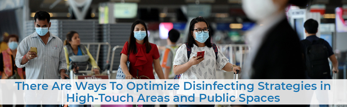 People in Airport Wearing Facemasks and Respecting Social Disance To Prevent Viruses from Spreading